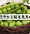 煮豌豆冷水下锅还是开水下锅（豌豆焯