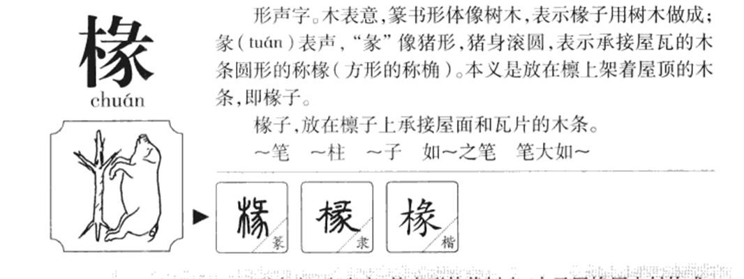 椽怎么读什么意思（椽的拼音）