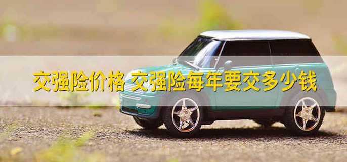交强险多少钱一年（车辆保险交强险多