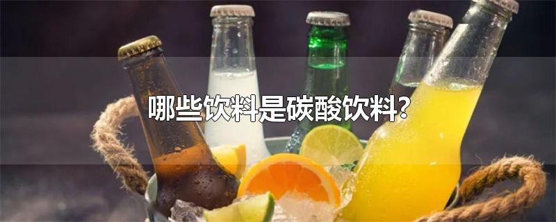 碳酸饮料有哪些，什么叫碳酸饮料 