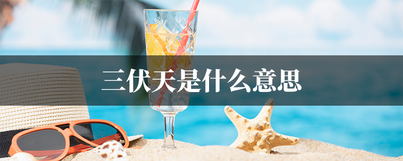 三伏天是什么意思（为什么叫三伏天）