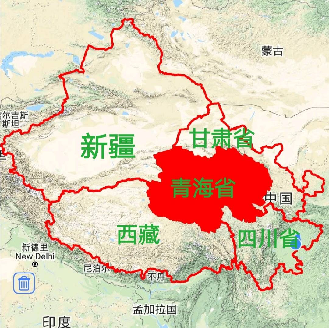青海属于哪个省，青海省属于甘肃吗 