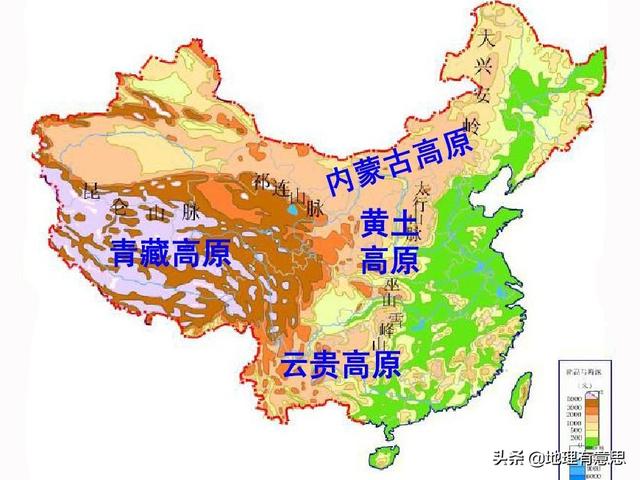 中国有哪五个高原，我国有哪几个高原 